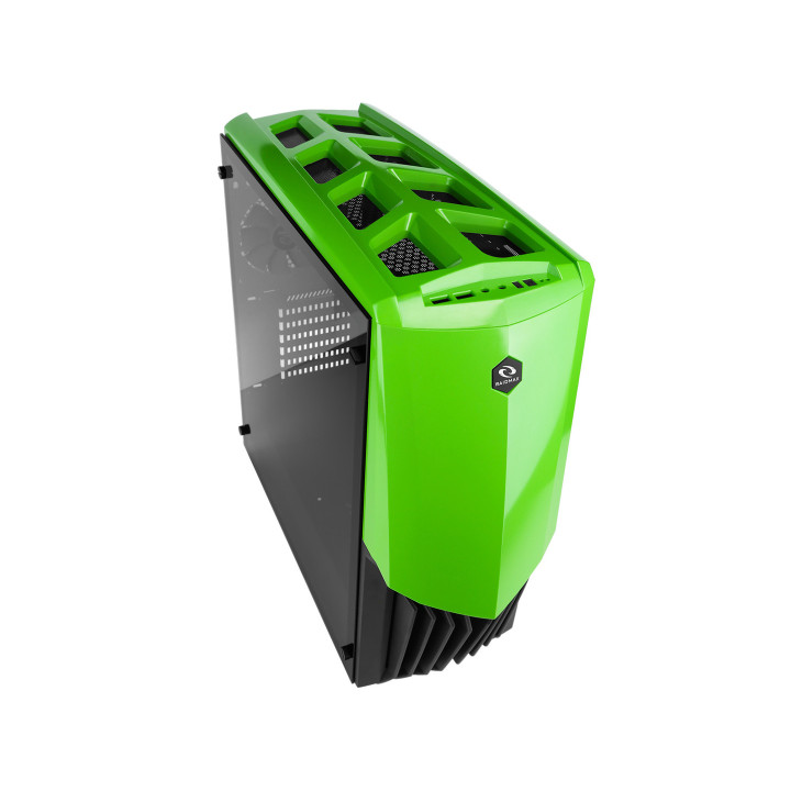 Кутия за компютър Raidmax GAMA, зелена