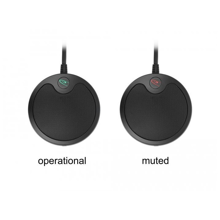Микрофон Delock 20672, Omnidirectional, USB, черен - 20672