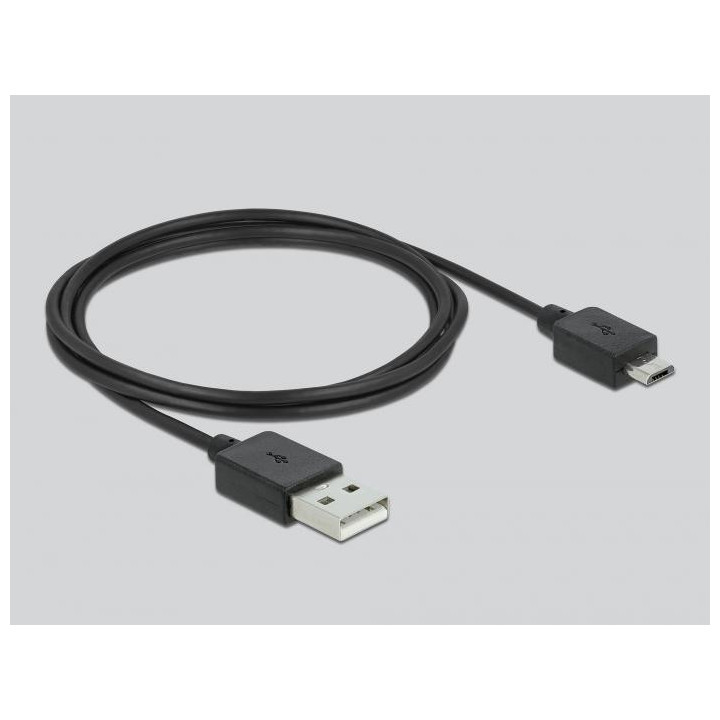 Адаптер Delock 63206, HDMI-A мъжко - DisplayPort женско, 4K 60 Hz, Черен