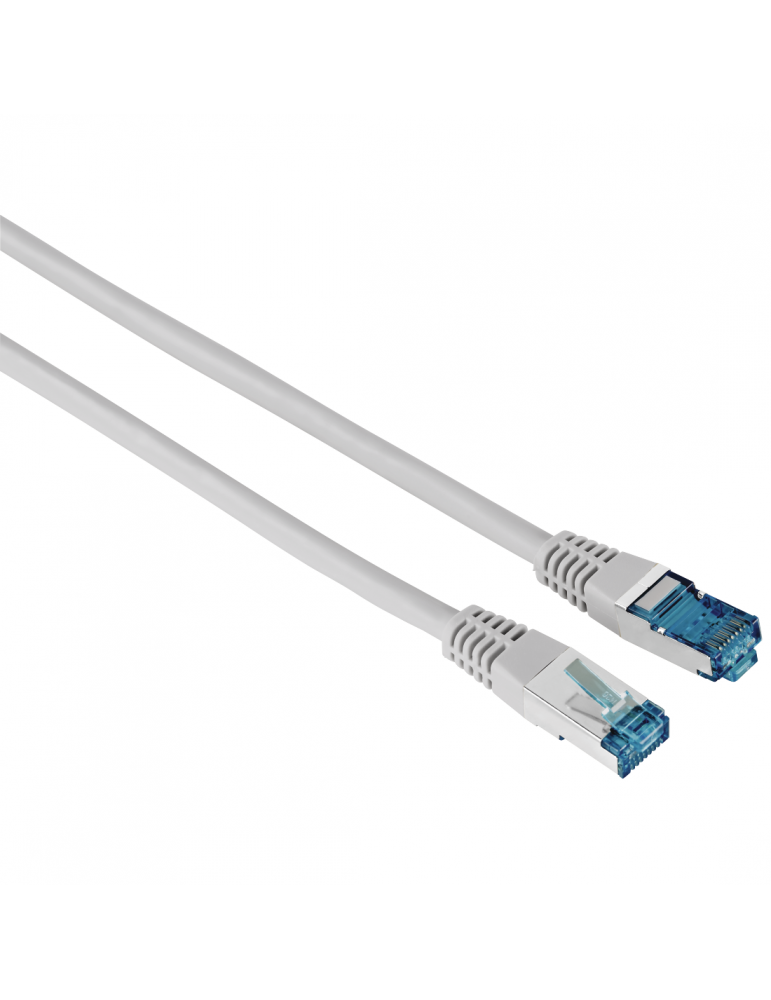 Мрежов пач кабел HAMA F/UTP, CAT 6, RJ-45 - RJ-45, 1Gbit/s, 1.5 m, Сив, Булк