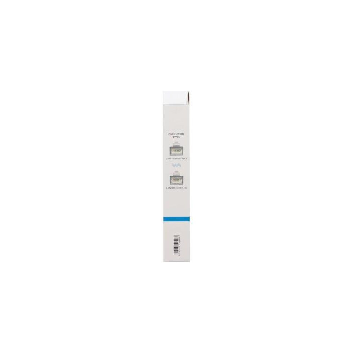 Мрежов пач кабел HAMA S/FTP, CAT 8, RJ-45 - RJ-45, 40Gbit/s, 3.0 m, Halogen-free, Черен