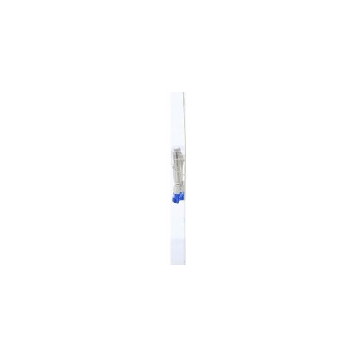 Мрежов кабел HAMA Flexi-Slim, U/UTP CAT 6a, 10 Gbit/s, RJ-45 - RJ45, 0.75 m, Бял