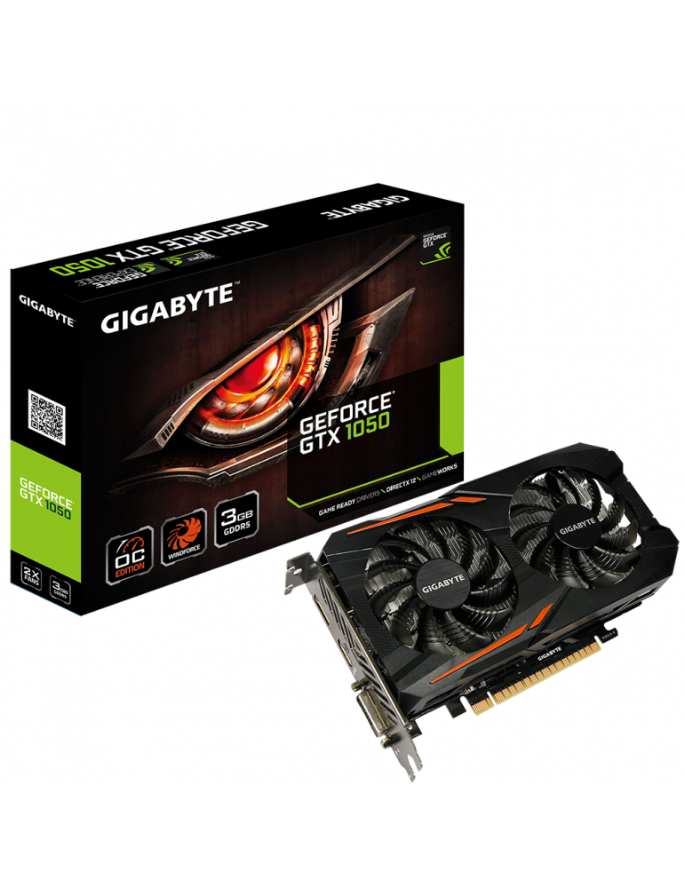 Видео карта Gigabyte GeForce® GTX 1050 3GB GDDR5 96bit