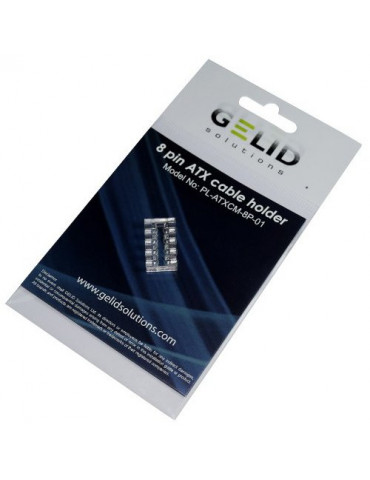 Кабелен държач 8p acrylic white/transparent