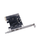 Контролер ESTILLO 1394AV 3 1 port 1394 FireWire PCI ex Host Adapter, Low profile