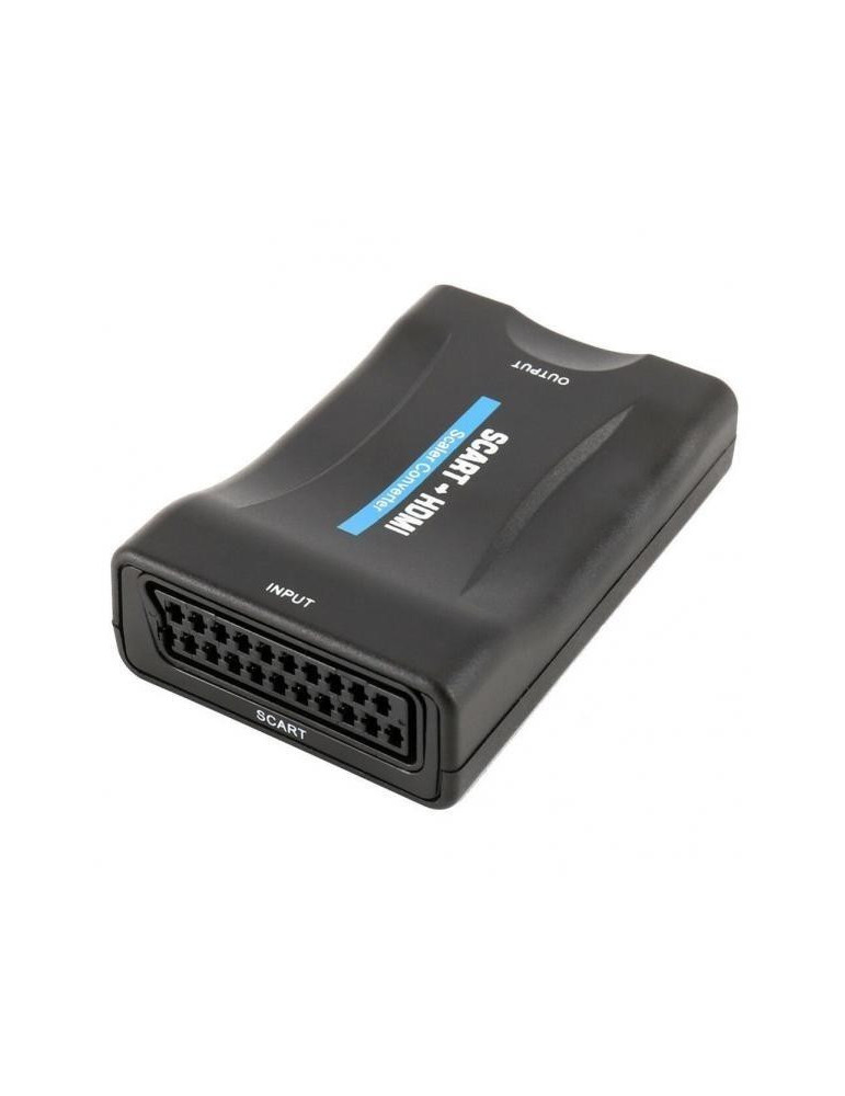 Видео конвертор Estillo ASK-ST001, Scart към HDMI, черен