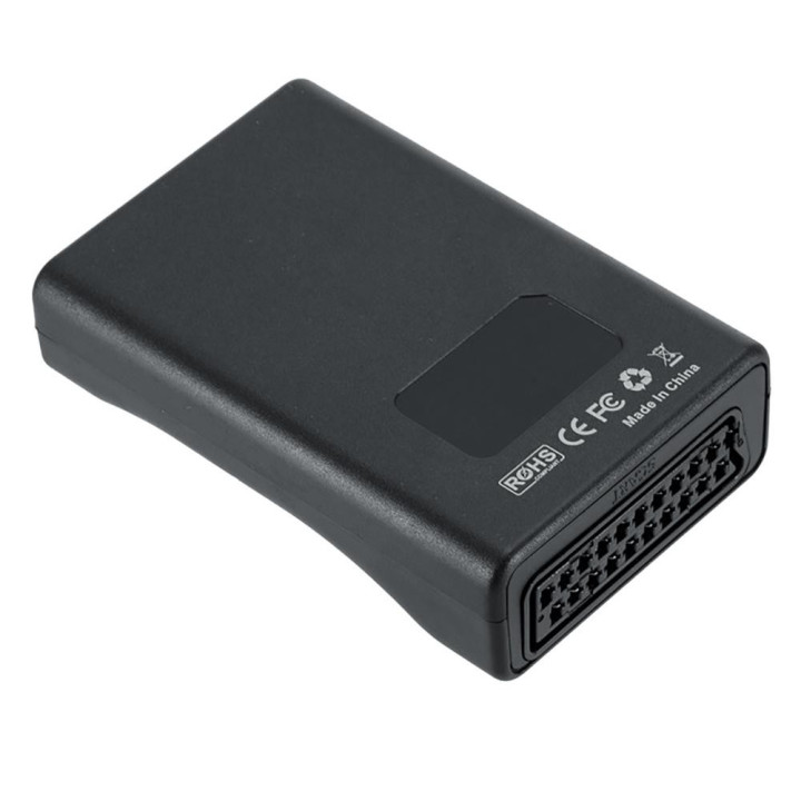 Видео конвертор Estillo ASK-ST001, Scart към HDMI, черен