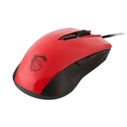 Геймърска мишка MSI Clutch GM40, червена