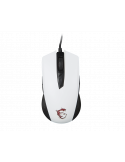 Геймърска мишка MSI Clutch GM40, бяла