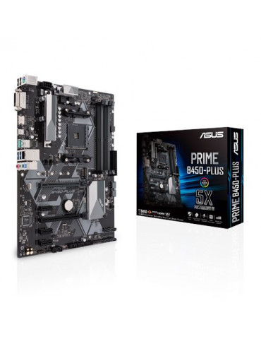 Дънна платка Asus Prime B450-Plus