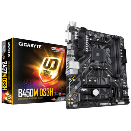 Дънна платка Gigabyte B450M DS3H