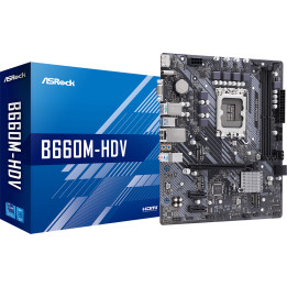 Дънна платка ASRock B660M-HDV, LGA1700