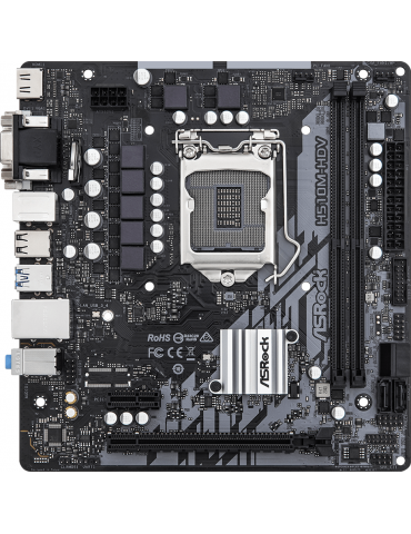 Дънна платка ASRock H510M-HDV R2.0, LGA1200
