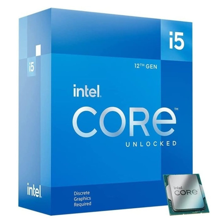 Процесор Intel CPU Desktop Core i5-12600KF (3.7GHz, 20MB, LGA1700) box - BX8071512600KF