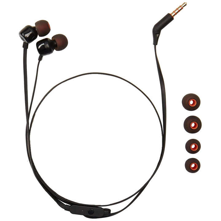 Слушалки JBL T110, черен