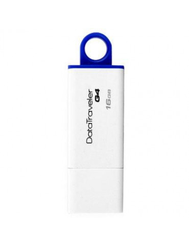 Флаш памет 16GB Kingston DataTraveler G4 USB 3.0, бяла