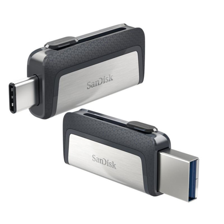 Флаш памет 64GB SanDisk Ultra Dual Drive USB 3.0/Type-C