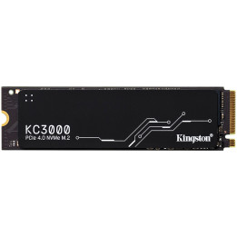 SSD диск Kingston 512GB KC3000 M.2 2280, PCIe 4.0 NVMe - SKC3000S/512G