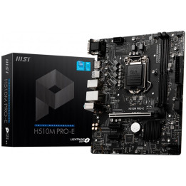 Дънна платка MSI H510M PRO-E, LGA1200