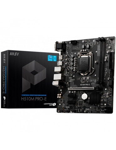 Дънна платка MSI H510M PRO-E, LGA1200