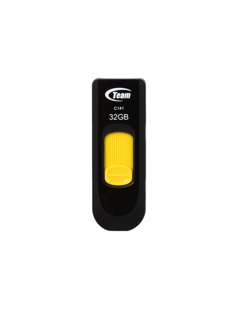 Флаш памет 32GB Team Group C141, жълт, TC14132GY01