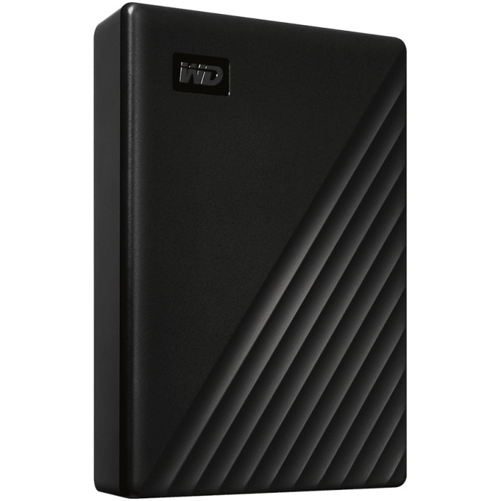 Външен твърд диск WD 5TB My Passport USB 3.2, Black - WDBPKJ0050BBK-WESN