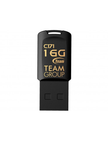 Флаш памет 16GB Team Group C171, черен, TC17116GB01