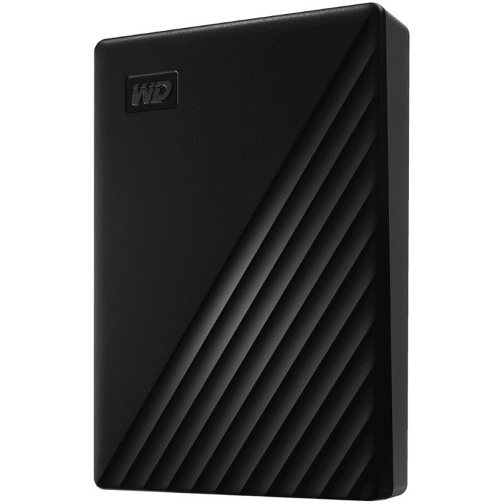 Външен твърд диск WD 5TB My Passport USB 3.2, Black - WDBPKJ0050BBK-WESN