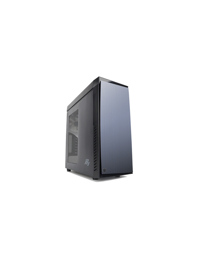 Кутия за компютър Zalman Case R1 Soundproof USB 3.0 черна с прозрачен капак