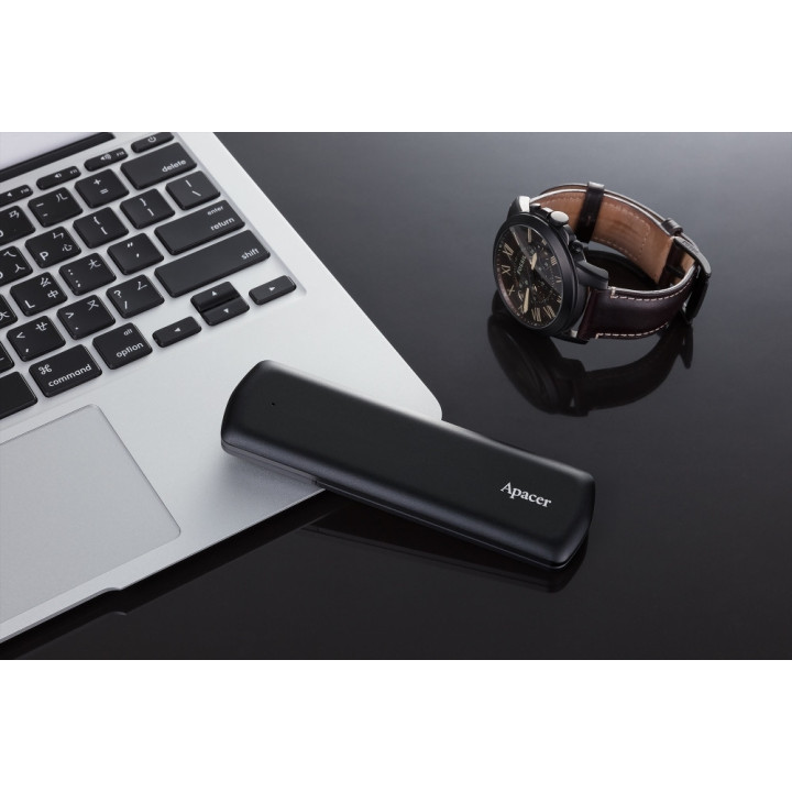 Външен SSD диск Apacer 250GB AS721 USB 3.2 Gen 2 - AP250GAS721B-1
