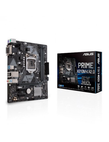 Дънна платка Asus Prime H310M-K R2.0