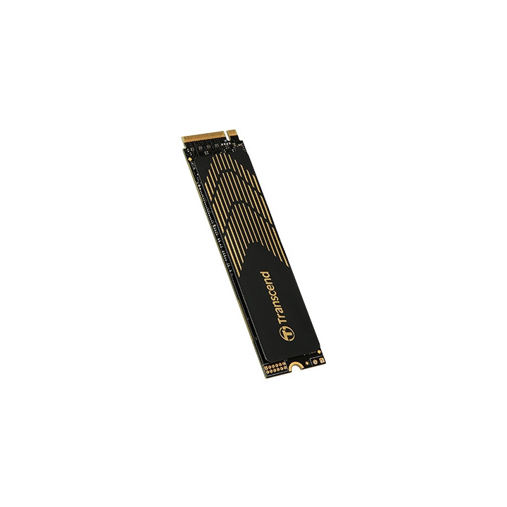 SSD диск Transcend 500GB, M.2 2280, PCIe Gen4x4, M-Key, 3D TLC, with Dram - TS500GMTE240S