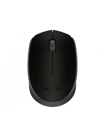 Безжична оптична мишка LOGITECH M171, Черна, USB