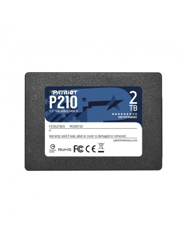 SSD диск Patriot 2TB P210 SATA3 2.5 - P210S2TB25