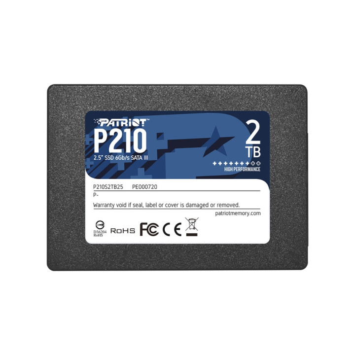 SSD диск Patriot 2TB P210 SATA3 2.5 - P210S2TB25