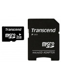 SD карта Transcend 2GB microSD с адаптер - TS2GUSD
