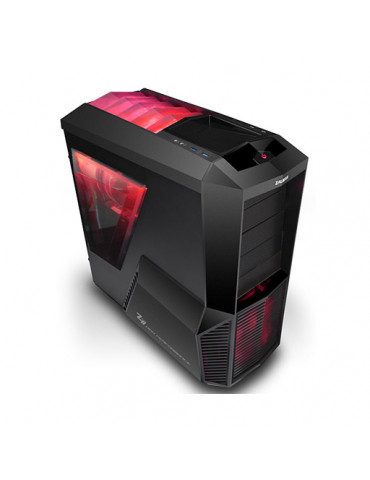 Кутия за компютър Zalman Case Z11 PLUS HF1 USB 3.0 черна с прозрачен капак