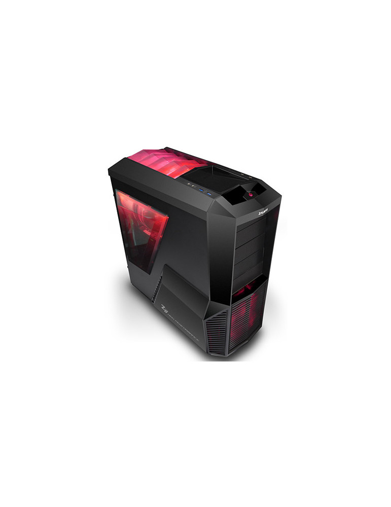 Кутия за компютър Zalman Case Z11 PLUS HF1 USB 3.0 черна с прозрачен капак