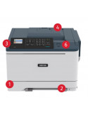 Цветен лазерен принтер Xerox C310 A4 colour printer 33ppm. Duplex, network, wifi, - C310V_DNI