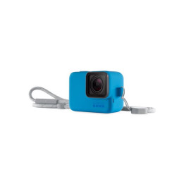 GoPro силиконово калъфче Sleeve   Lanyard (Blue)