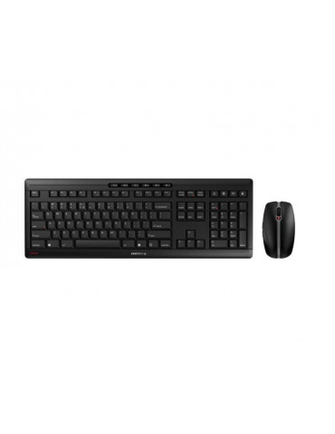 Kомплект безжична клавиатура с мишка CHERRY STREAM Desktop Recharge, черен - JK-8560EU-2