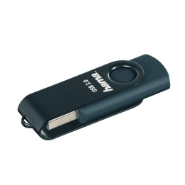 Флаш памет HAMA Rotate, 64GB, 70 MB/s, Петролно синьо - Rotate