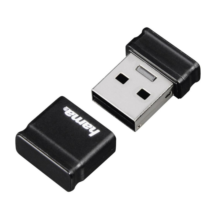 Флаш памет HAMA Smartly 3in1, 64GB, Micro USB adapter, черен - Smartly 3in1