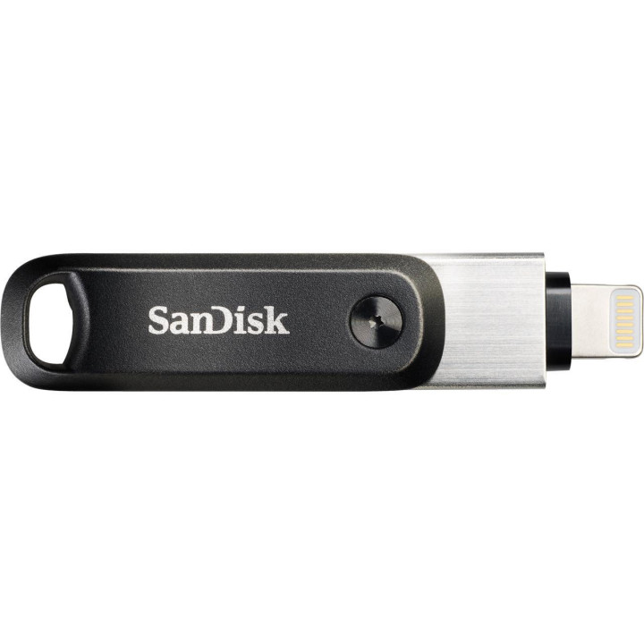 Флаш памет SanDisk iXpand Flash Drive Go, за Apple iPhone и iPad, USB 3.1 Gen 1, 256GB, Сребрист - SDIX60N-256GB-GN6NE