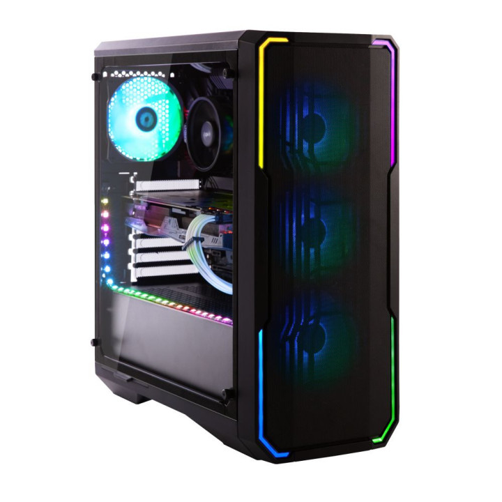 Кутия за компютър Bitfenix ENSO MESH 4ARGB BLACK - BFC-ESM-150-KKWGK-4A