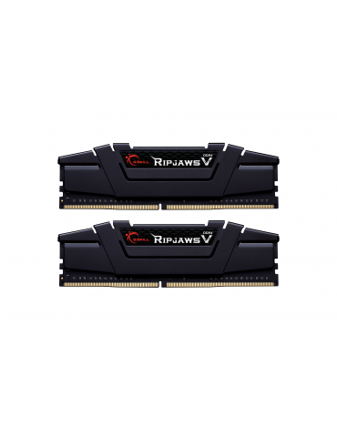 RAM памет G.SKILL 16GB(2x8GB) DDR4 3600MHz Ripjaws V Black - F4-3600C18D-16GVK