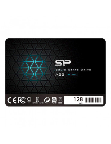 SSD диск SILICON POWER A55 128GB 2.5'' SATA SSD