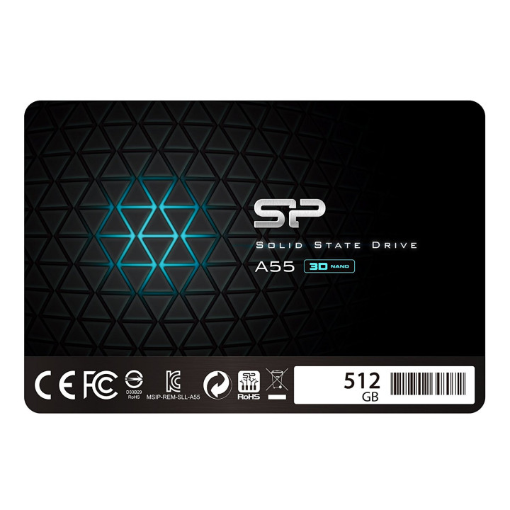 SSD диск SILICON POWER A55 512GB 2.5'' SATA SSD