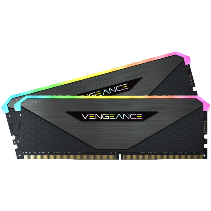 RAM памет Corsair 16GB(2x8GB) DDR4 3600MHz Vengeance RGB Black, for AMD Ryzen - CMN16GX4M2Z3600C16