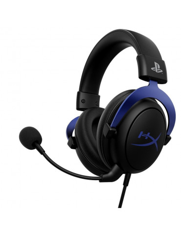 Геймърски слушалки HyperX Cloud Blue Playstation, черен/син - 4P5H9AM ABB